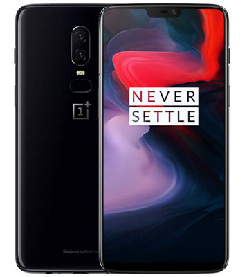OnePlus 6 Front and Back Image with specs