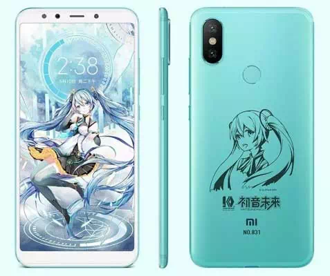 Xiaomi Mi 6X Hatsune Miku Special Edition