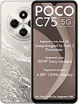 Poco C75 5G price starting from {p2} to {p3},